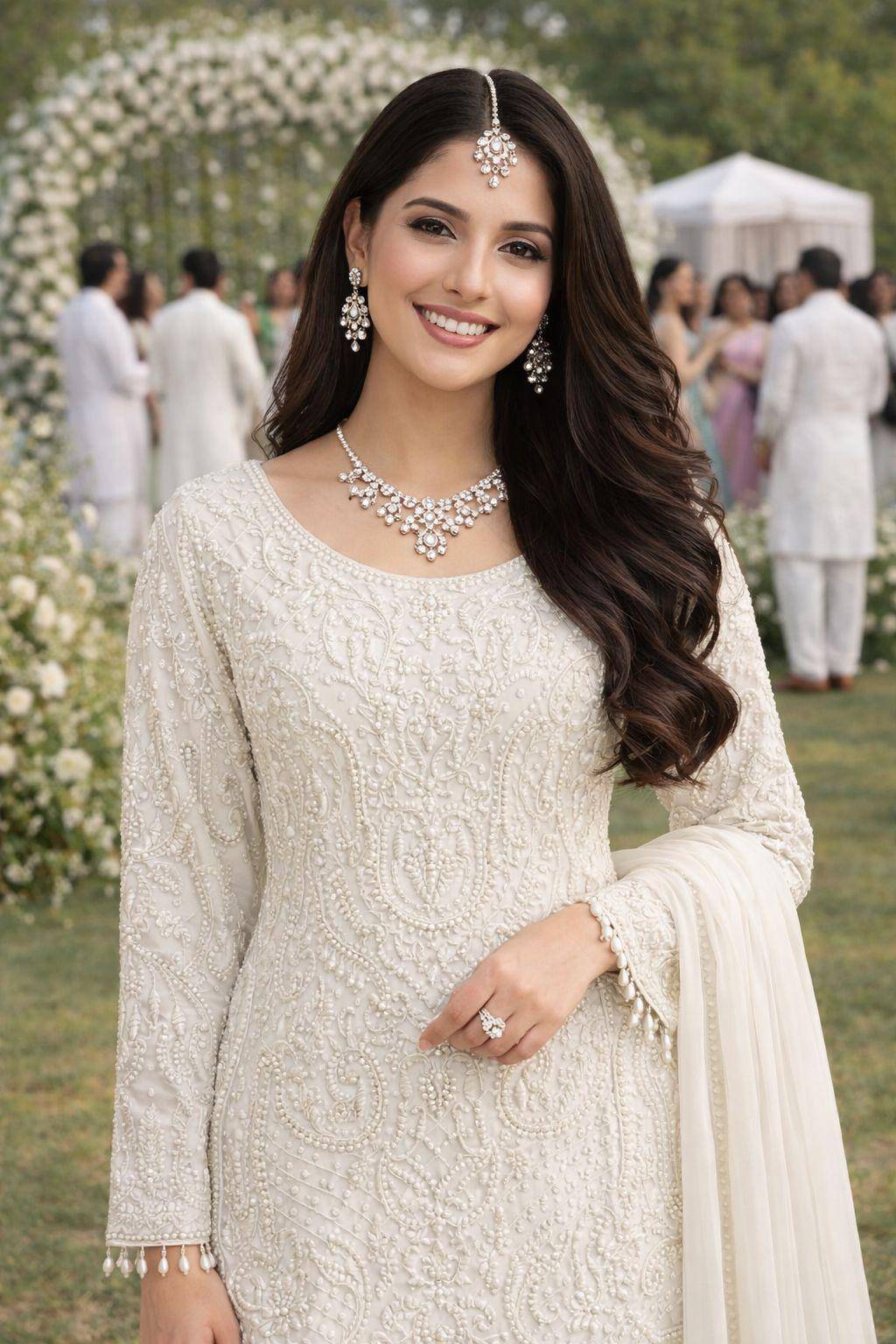 Mrudangi Beads Salwar kameez wholesale market in India